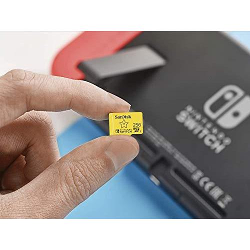 Sandisk SDSQXAO-256G-GNCZN memory card 256 GB MicroSDXC Nintendoの正式ライセンス 海外｜nyandemopochittenka｜05