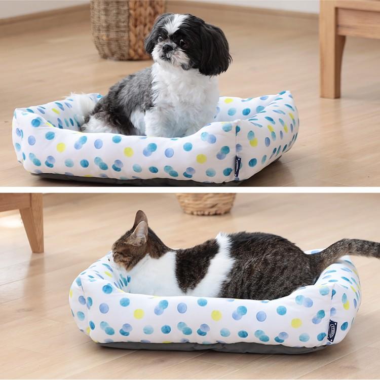 ペットベッド 夏用 猫 犬 ソファベッド クール ペット用 クールソファベッド角型 Mサイズ Pcsb m アイリスオーヤマ にゃんこの生活 通販 Yahoo ショッピング