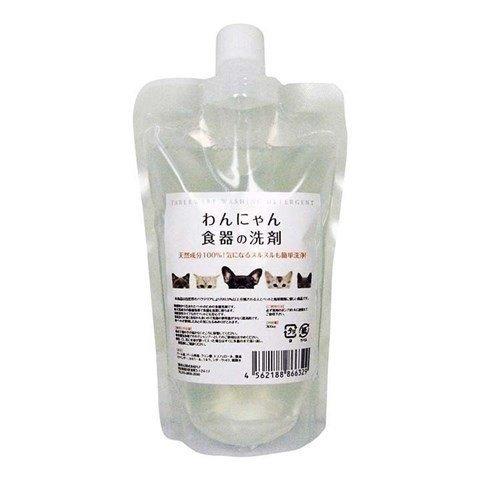 わんにゃん食器の洗剤 詰替用 300ml ペット用 犬用 猫用 食器洗い洗剤 詰替え にゃんこの生活 通販 Yahoo ショッピング