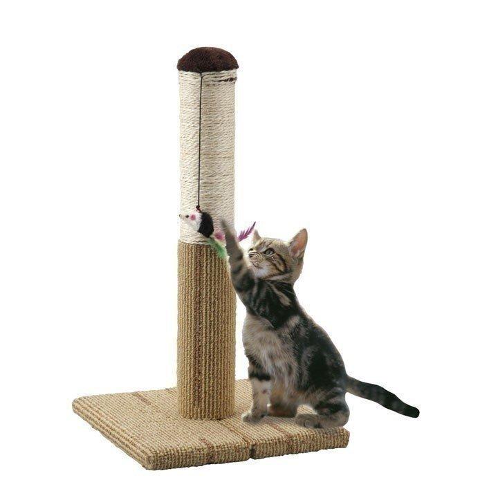 どこでもツメとぎタワー S マルカン 爪とぎ 麻縄 カーペット ポール 爪とぎ麻縄 つめとぎ にゃんこの生活 通販 Yahoo ショッピング