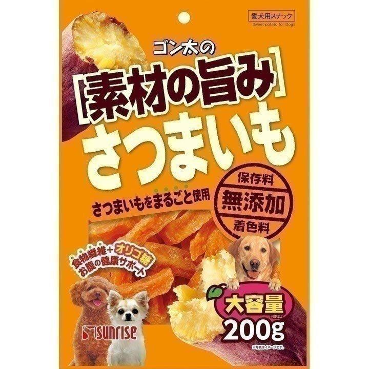 ゴン太の素材の旨み さつまいも 0g 犬 おやつ ドック スナック にゃんこの生活 通販 Yahoo ショッピング