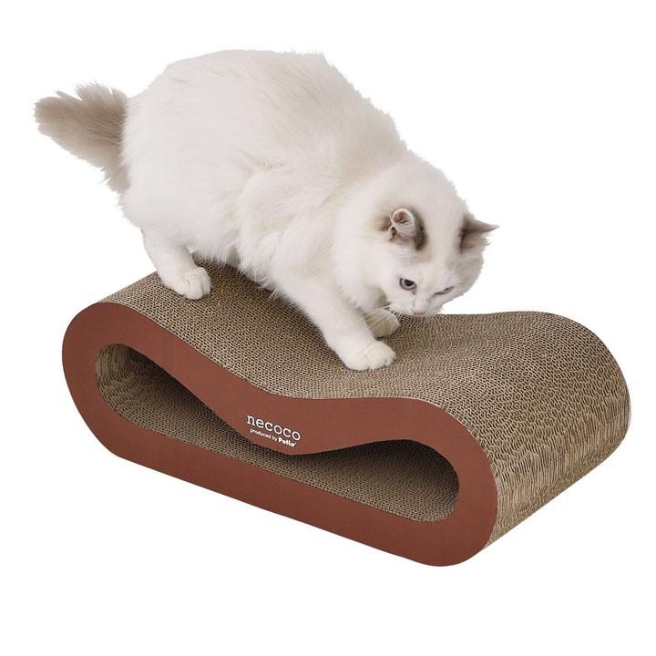 ネココ キャットリビングスクラッチ ペティオ Tc 猫 つめとぎ 爪とぎ ソファ ダンボール 段ボール Petio にゃんこの生活 通販 Yahoo ショッピング