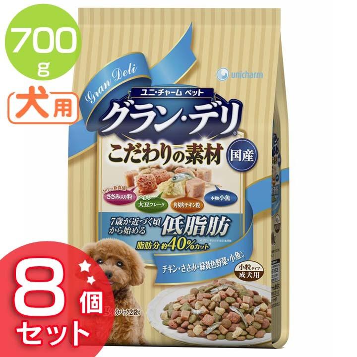 グランデリ7歳が近づく頃から始める低脂肪新食感ささみ入り粒 大豆フレーク 角切りチキン粒 小魚入り700g 8個セット ドッグフード 犬用 いぬ にゃんこの生活 通販 Yahoo ショッピング