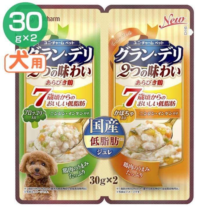 グランデリ2つの味わいパウチ ジュレ7歳頃からのおいしい低脂肪ブロッコリー かぼちゃ30g 2 ユニ チャーム D ドッグフード 犬用 いぬ にゃんこの生活 通販 Yahoo ショッピング