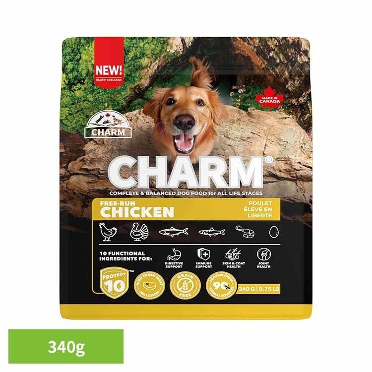 チャーム ドッグフード プレミアムフード グレインフリー 犬 ナチュラル アレルギー 小粒 無添加 肥満 CHARM フリーランチキンドッグフード 340g チャーム | 