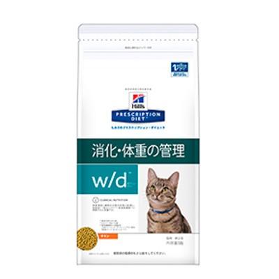 猫 療法食 フード ヒルズ プリスクリプション・ダイエット 特別療法食 猫用 w/d 4kg×4袋セット ドライ ドライフード 消化・体重の管理 チキン キャットフード