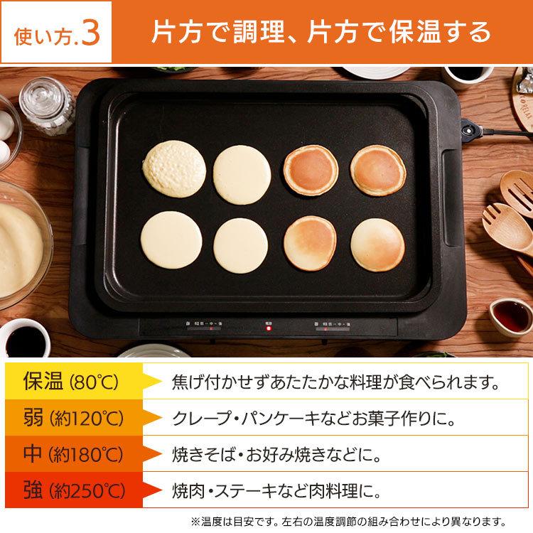 ホットプレート 焼肉 アイリスオーヤマ おしゃれ 左右温度調整 キッチン家電 安い 大きい 人気 1枚 Whp 011 M にゃんこの生活 通販 Yahoo ショッピング