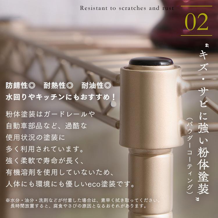 メタルラック カラーメタルラック ハイタイプ パイプラック スチールラック 棚 家具 収納 ラック アンティークメタル Amm 全2色 アイリスオーヤマ M にゃんこの生活 通販 Yahoo ショッピング