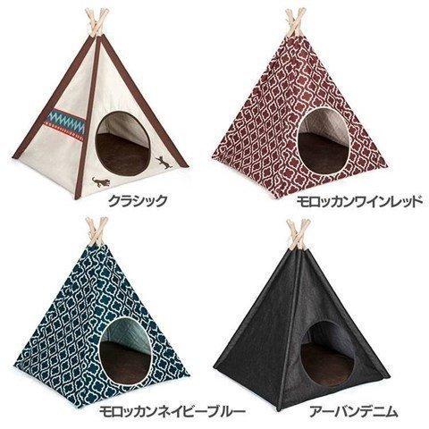 ペットベッド ペット ベッド ふわふわ ドーム おしゃれ ティピーテント テント 猫 犬 ペット ルークラン クッション付き かわいい おしゃれ 人気 おすすめ M にゃんこの生活 通販 Yahoo ショッピング