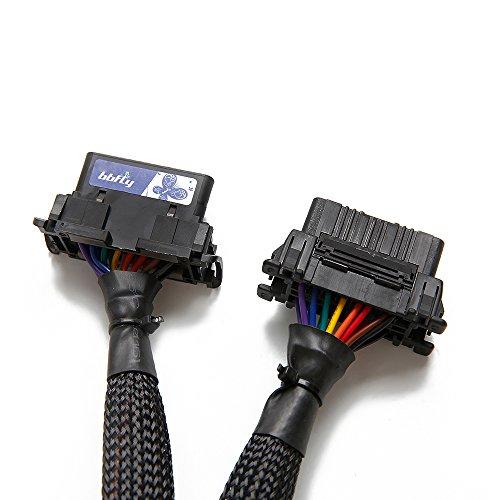 bbfly-B6 OBD2 スプリッター 16ピン OBD II スプリッター 延長 1x オスと2x メス延長ケーブルアダプター (1フィート/30cm) (1パック)｜nyankoro-store｜02