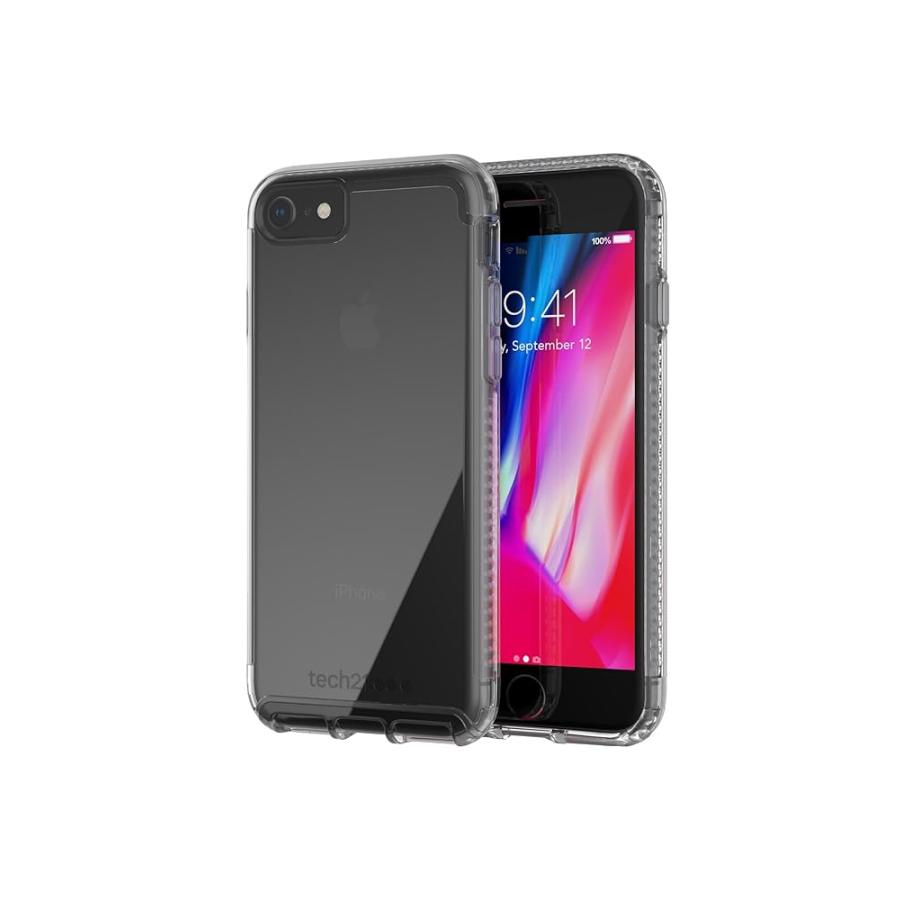 tech21 ピュアクリア 携帯電話ケース 細菌と闘う抗菌機能付き 10フィート落下保護 Apple iPhone 7/8 および SE (2020)｜nyankoro-store｜02