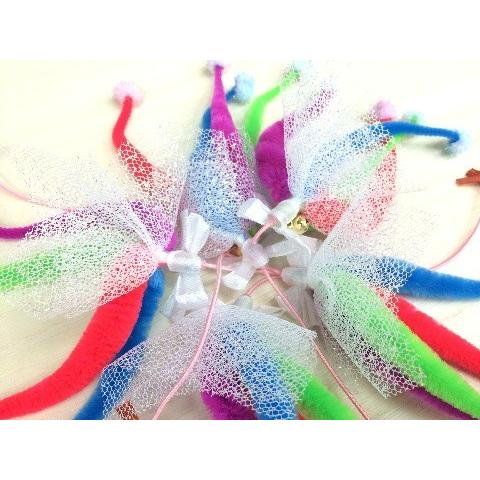 猫 ネコ ねこ じゃらし ジャラシ おもちゃ 付け替え 棒なし 手作り キラキラ ニョロニョロ モール 付替じゃらしピエロ 1176 Y071 にゃんぱく宣言 通販 Yahoo ショッピング