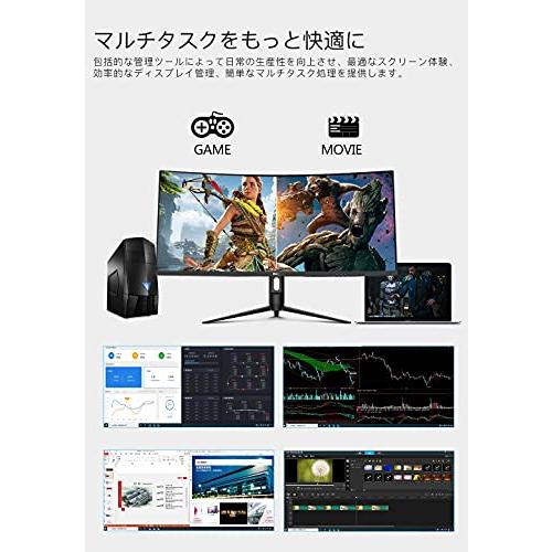 【お盆セール】HKC超湾曲ゲーミングモニター34インチTG34C3U 美品 HKC ゲーミング モニタ TG34C3U 34インチ/21:9 超広面 ウルトラ