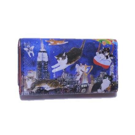 マンハッタナーズキーケース 「猫いっぱいの夜空」｜nyanscollection｜03