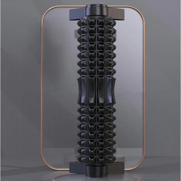 2025新登場 取り外し可能 三角スタンド型 フォームローラー 筋膜