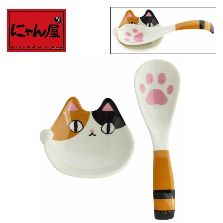 スプーン かわいい 猫グッズ 雑貨 プレゼント 猫好き 猫柄 おしゃれ 食器 カフェ Caf にゃん屋 猫３兄弟 肉球スプーン Mike 単品 A 猫 雑貨ショップ にゃん屋 通販 Yahoo ショッピング
