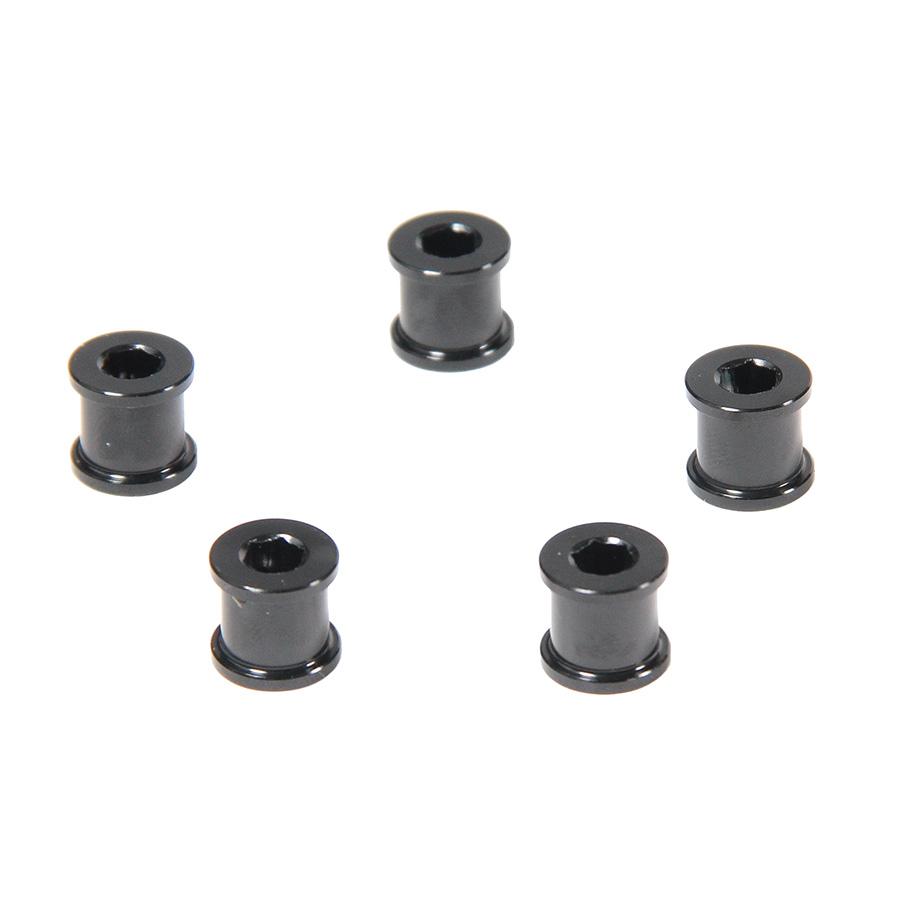 SIXTHcomponents チェーンリング ボルト ダブル アルミ 5個セット