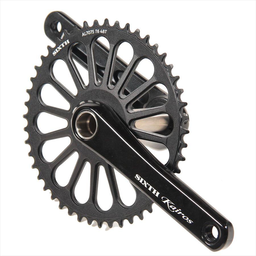 ROCKBIKES 2ピース クランク SIXTHcomponents Kairos【Radial