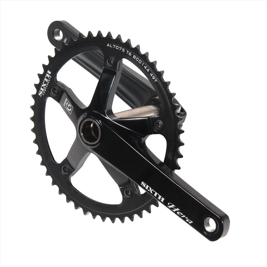 ROCKBIKES ピスト バイク クランク 49T SIXTHcomponents Hera ROCKBIKES ピスト バイク クランク 49T SIXTHcomponents Hera