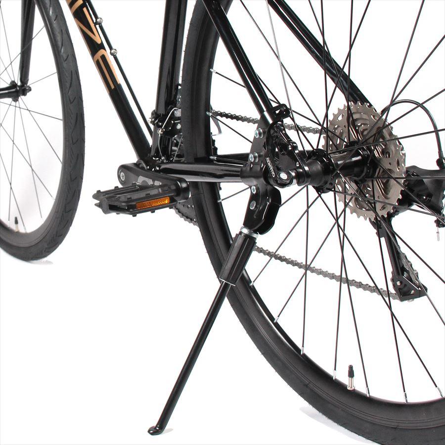 クロスバイク UNIZE Kamuza Black (ユナイズ カムザ ブラック