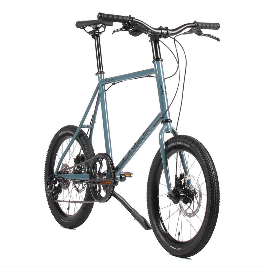【東京近郊受渡し希望】ミニベロ SP-min 20インチ小径自転車 ブルーグレー 東京近郊受渡し希望】ミニベロ SP-min 20インチ小径自転車