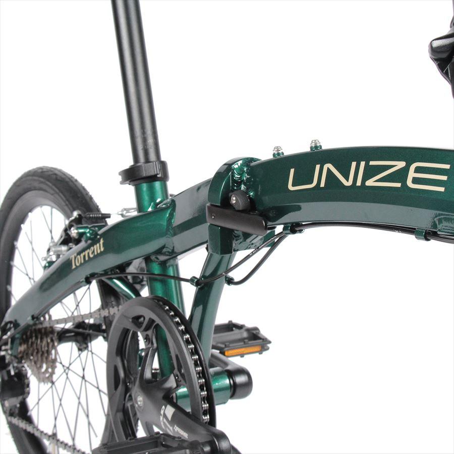 折り畳み自転車 UNIZE Torrent Forest Green (ユナイズ トレント 折り畳み自転車 UNIZE Torrent Forest Green (ユナイズ トレント