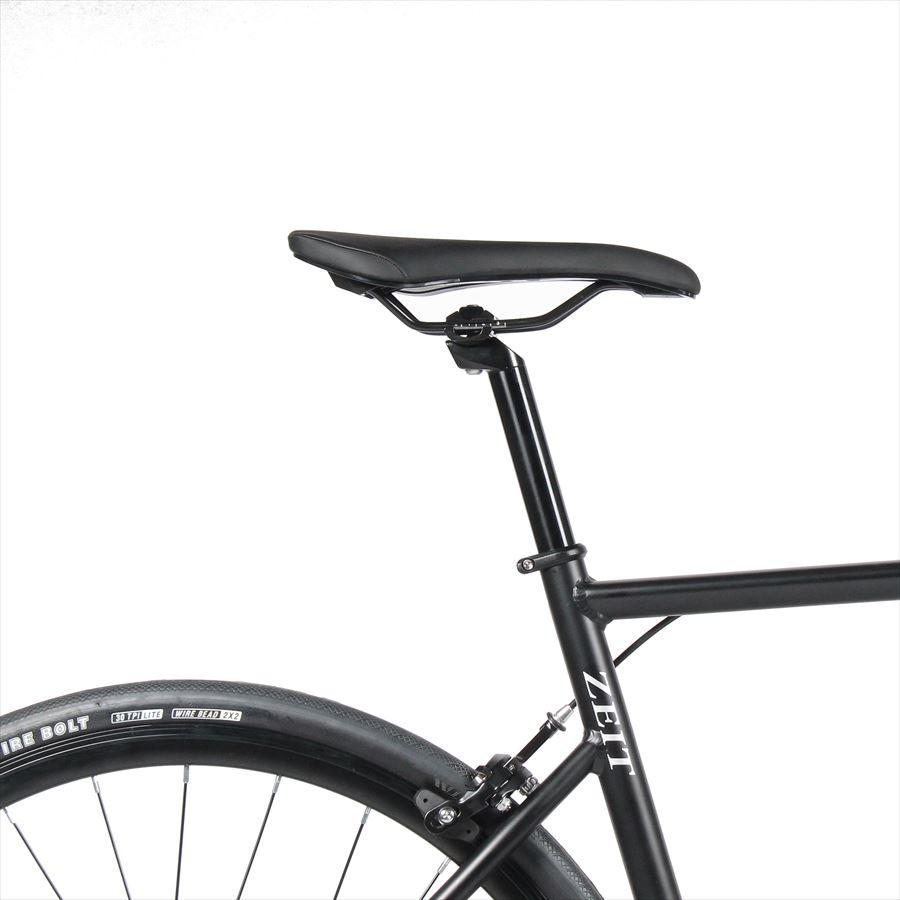 ブラック ピストバイク シングルスピード ピストバイク UNIZE ZEIT Matte Black (ユナイズ ツァイト