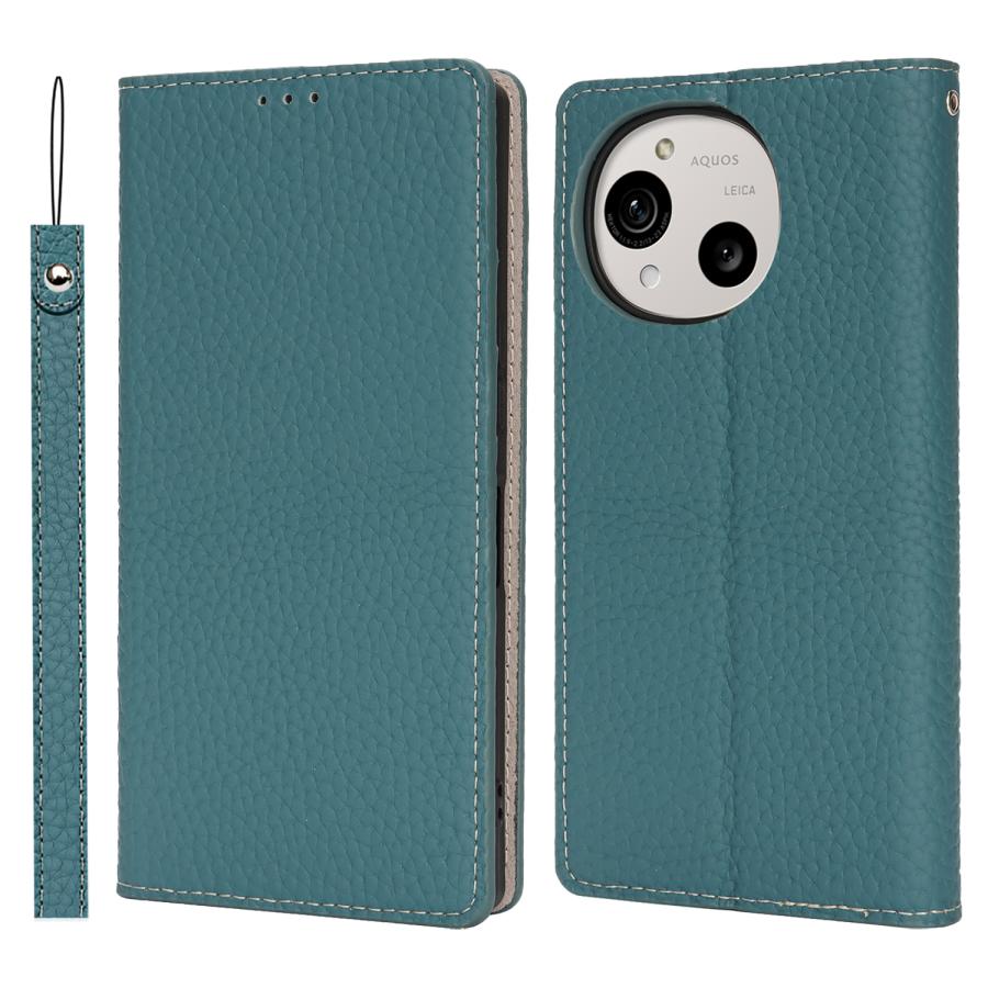 docomo AQUOS スマートフォン 本体 レザーケース付き レザー | 公式 AQUOSスマホアクセサリー