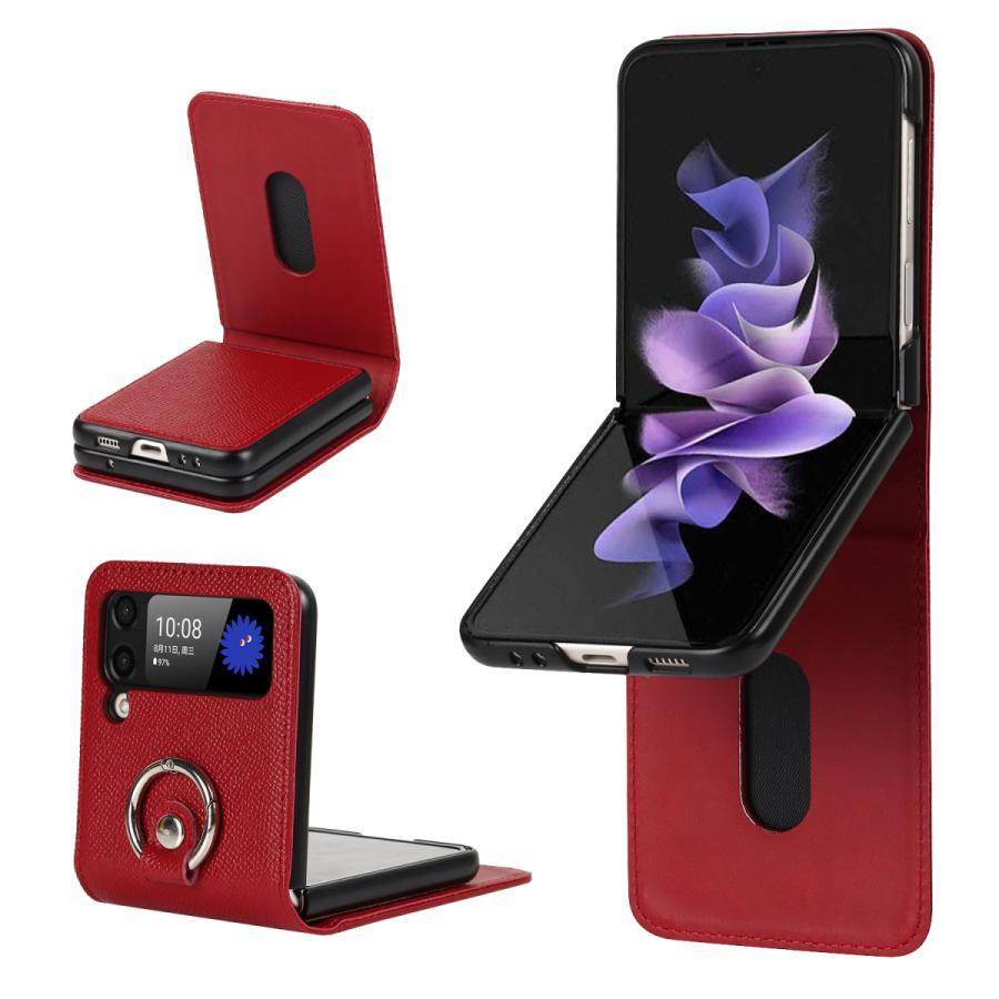 Galaxy スマホショルダー Z Flip 4 ケース SCG17 リング SC-54C