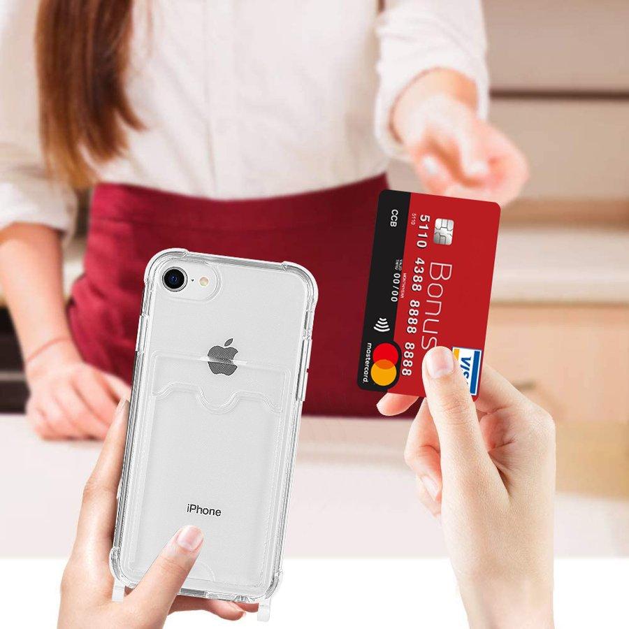 iPhone スマホショルダー ストラップホルダー SE 第3世代 クリア iPhone スマホショルダー ストラップホルダー SE 第3世代 クリア