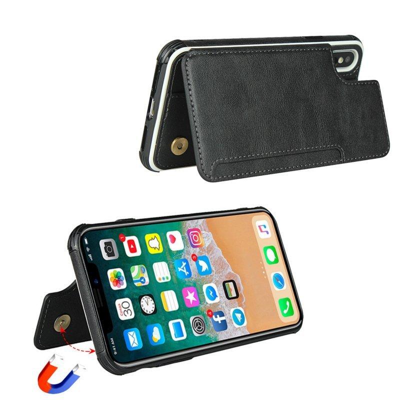 iPhone XS Max Xr ケース 背面型 X スマホケース iphoneXR 収納