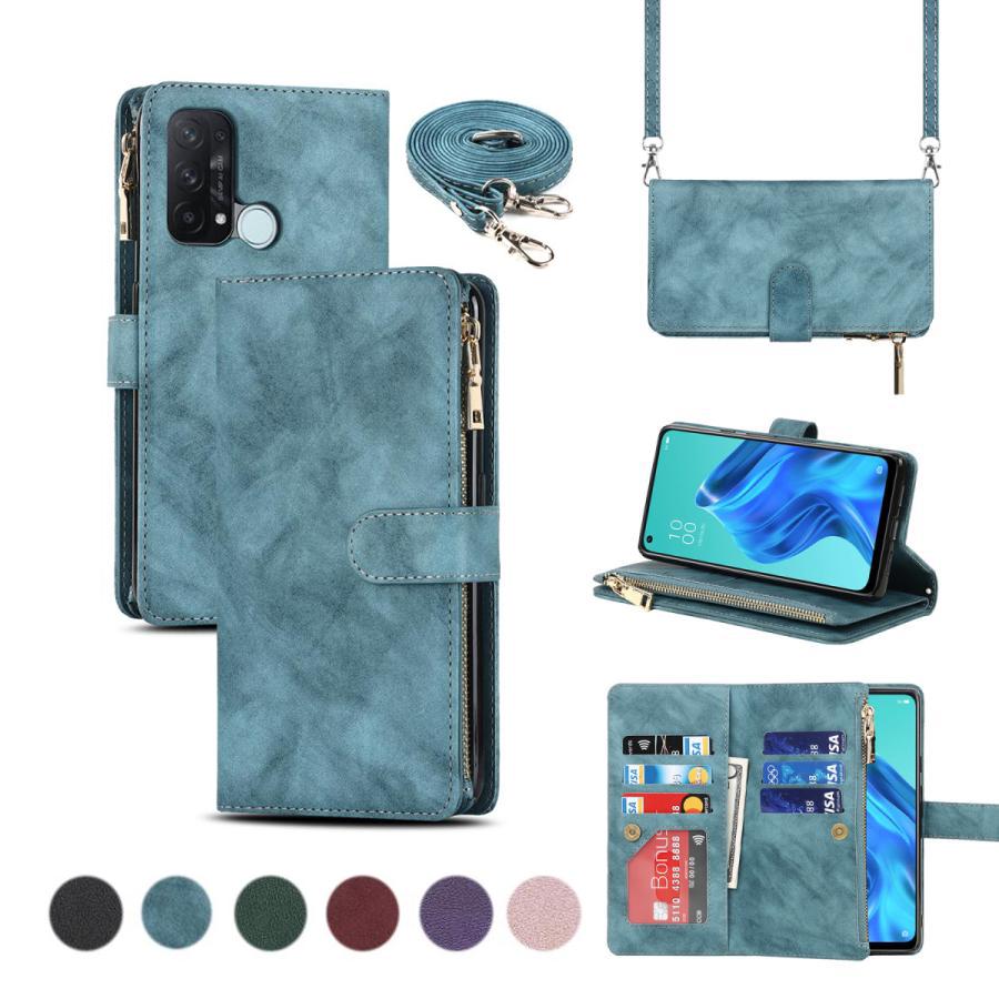 OPPO reno5A 本体 SIMフリー 手帳型ケース、画面フィルム付き Reno スマホケース スマホショルダー OPPO Reno5A 手帳型 カバー