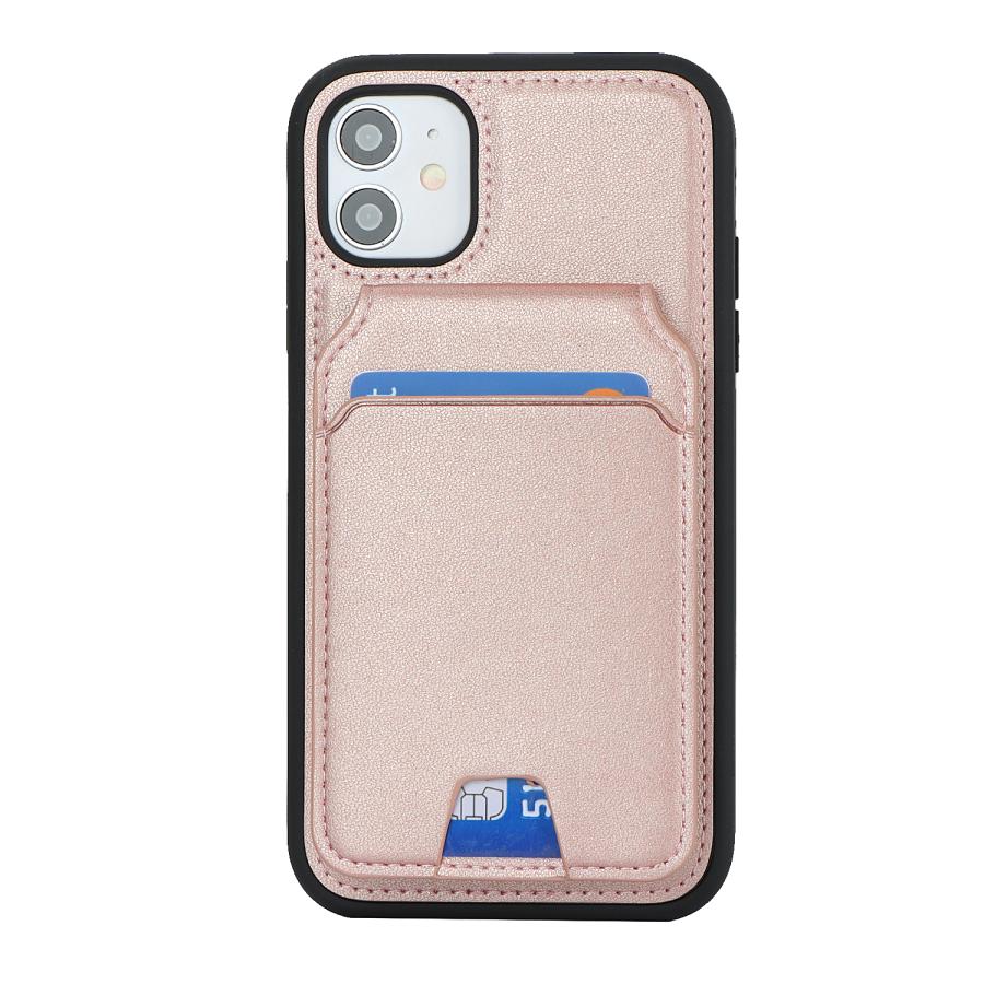 Off-White カードホルダー付きiPhone 11pro maxケース PLATA iPhone11 Pro Max カバー ケース 背面カード収納付