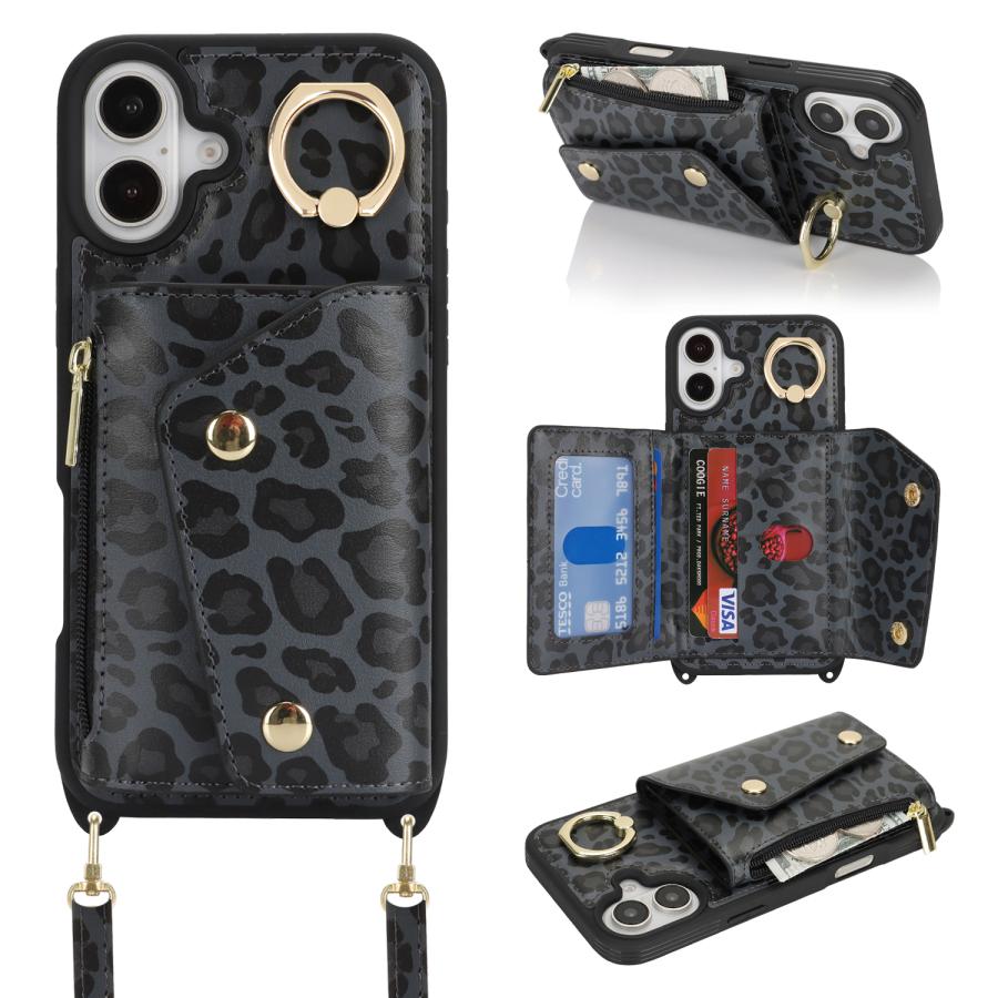 iPhone 18 Pro / iphone pro max ケース ショルダー ストラップ付き