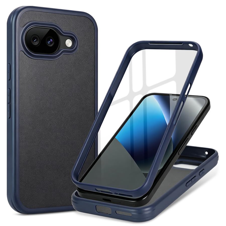 Google Pixel9a ほぼ新品 ケース、フィルム付き Google Pixel pixel 9a ケース ガラスフィルム内蔵 pixel9a携帯ケース