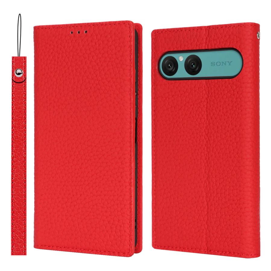 Xperia 10 VII スマホケース IV 本革 sony III Lite ケース 手帳