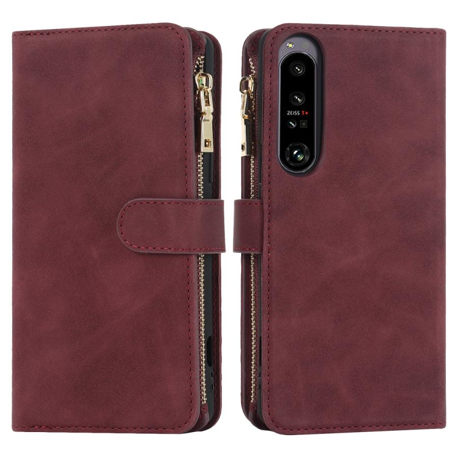 スマホケース Xperia 1 IV ケース 手帳型 マグネット エクスペリア ストラップ カード 収納  SO-51C SOG06 SoftBank | Xperia | 05