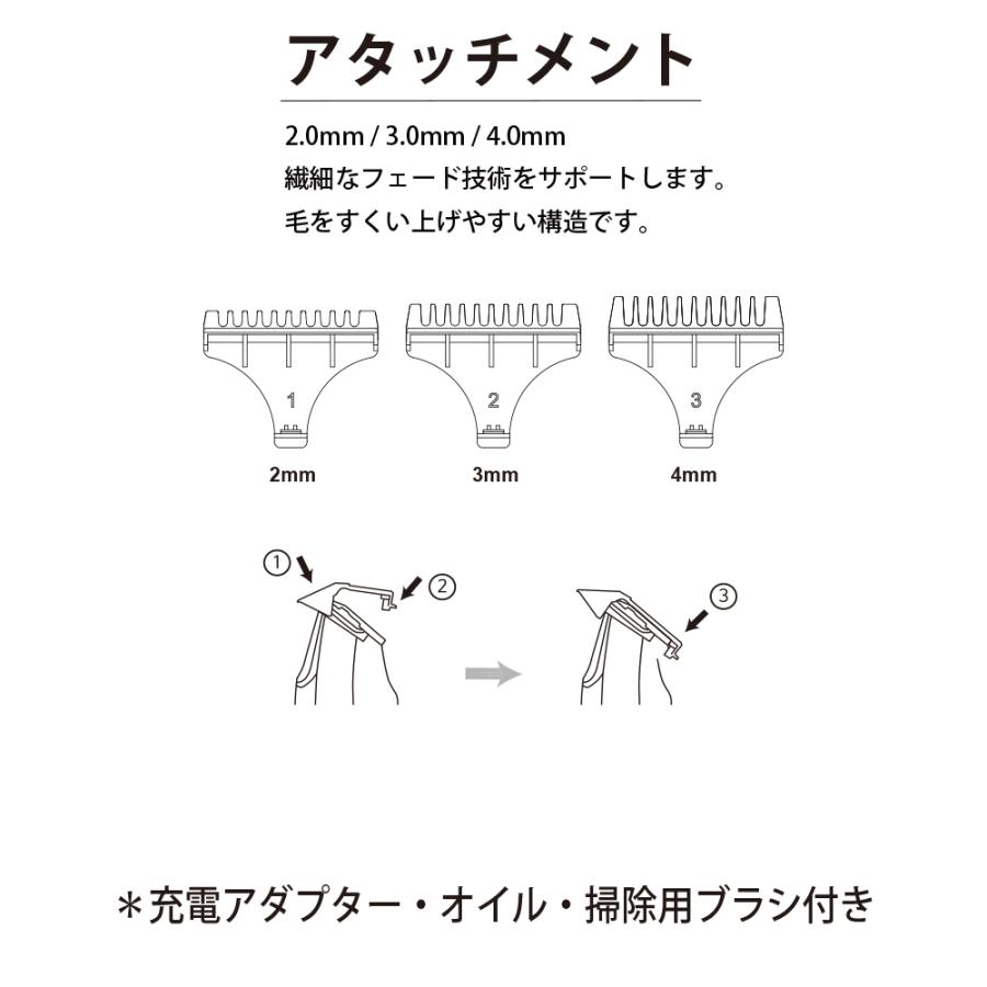 プロ用バリカン FEELトリマー02 プレミア 送料無料 フェード