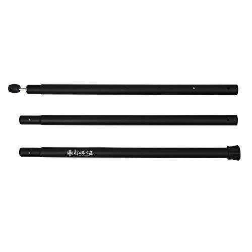 上質で快適 エリッゼ Ellisse アルミ タープポール ブラック 太さ32mm 長さ185 215cm エンドロック付 ポールセット 激安の Turningheadskennel Com