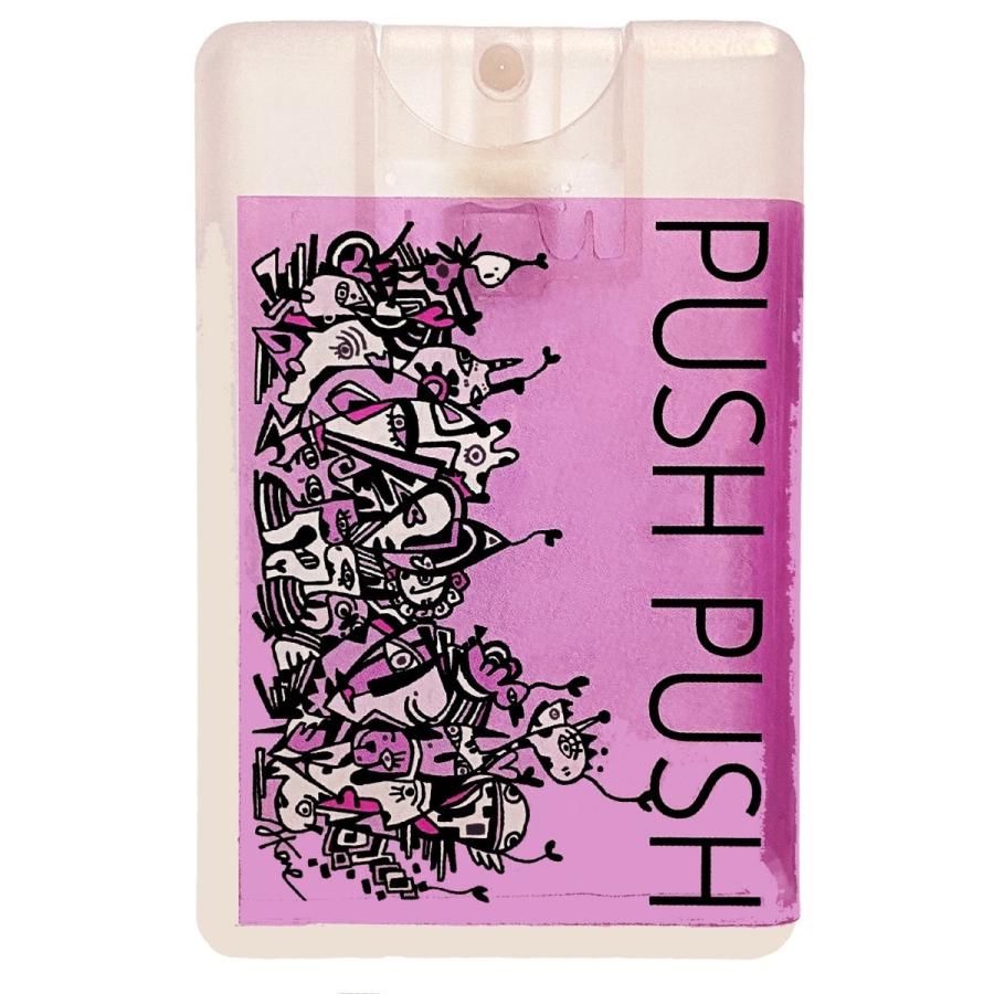 セルフ除菌アルコールスプレーPUSHPUSH Animal カード型 スプレー 携帯