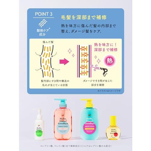 ダイアン ヘアミルク 洗い流さないトリートメント [ティー