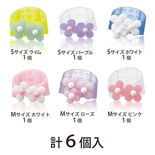 プラス 指サック メクリッコSweet フラワー1 Sサイズ+フラワー2 プラス 指サック メクリッコSweet フラワー1 Sサイズ+フラワー2