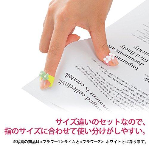 プラス 指サック メクリッコSweet フラワー1 Sサイズ+フラワー2 プラス 指サック メクリッコSweet フラワー1 Sサイズ+フラワー2