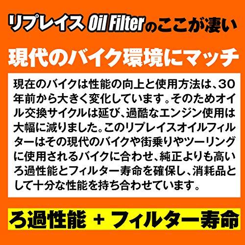 デイトナ バイク用 リプレイス オイルフィルター ホンダ/ヤマハ