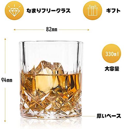 Lazysong ウイスキーグラス ロックグラス ブランデーグラス