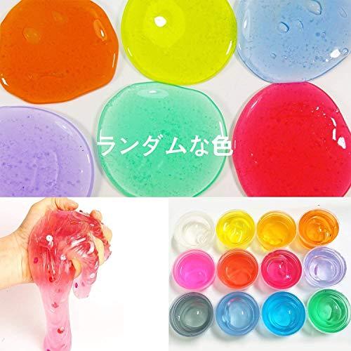 スライム製作・スライム作り＊材料まとめ売り＊全約80点 UQTOO スライム キット 水晶粘土 DIY ねんど セット おもちゃ 手作り