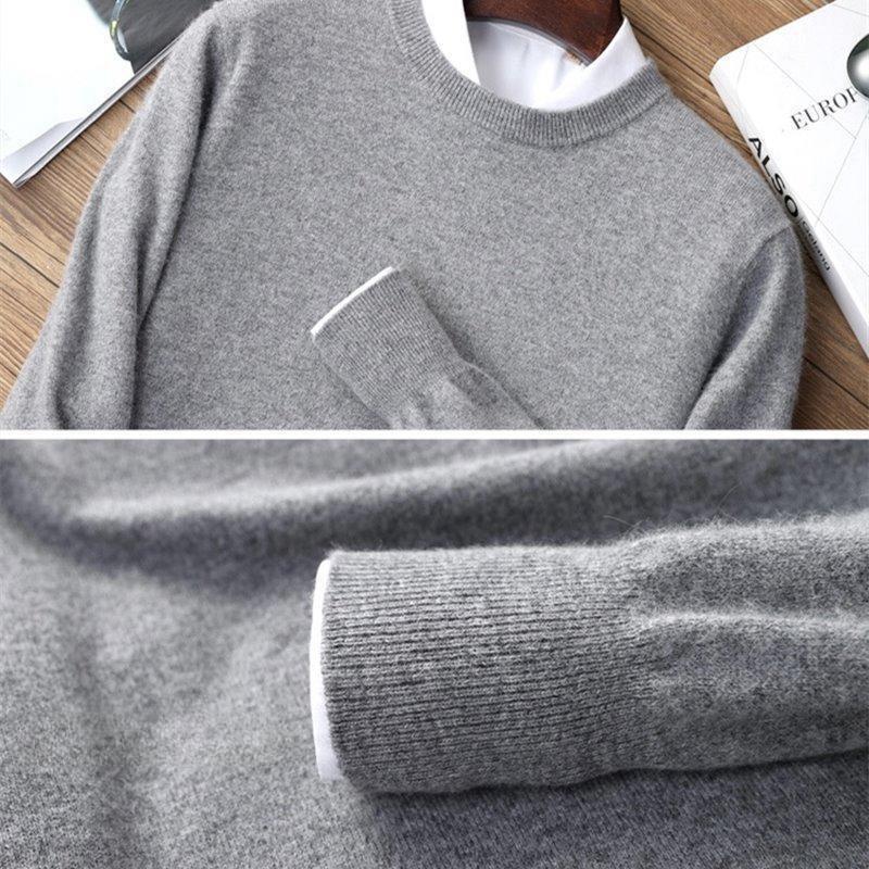 2点目半額】カシミヤ100% ーター メンズニット 寒い季節の定番 2点目半額】カシミヤ100% ーター メンズニット 寒い季節の定番