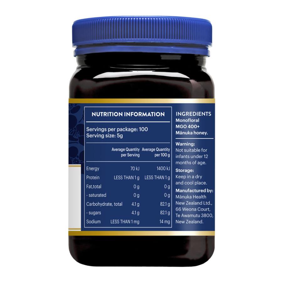 激安正規 マヌカハニー Mgo400 Umf13 500g マヌカ はちみつ 蜂蜜 ニュージーランド 2個セット マヌカヘルス 産地正規品 送料込み 追跡発送 Materialworldblog Com