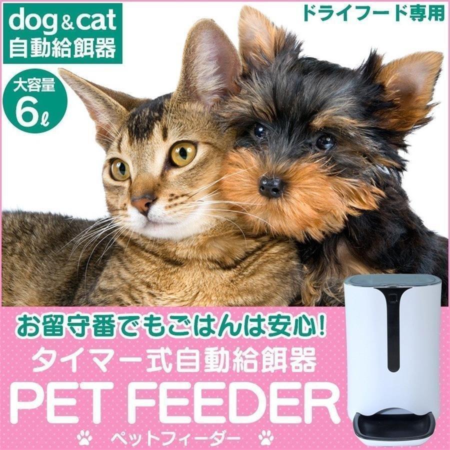 Sale 送料無料 自動餌やり機 猫 猫用 犬 犬用 音声録音 犬餌 猫餌 自動給餌器 エサ 自動餌やり器 多頭飼い 音が出る 声が出る 音声 ボイスレコーダー付き 大容量 6l シニアファッション Salvatori Com Br