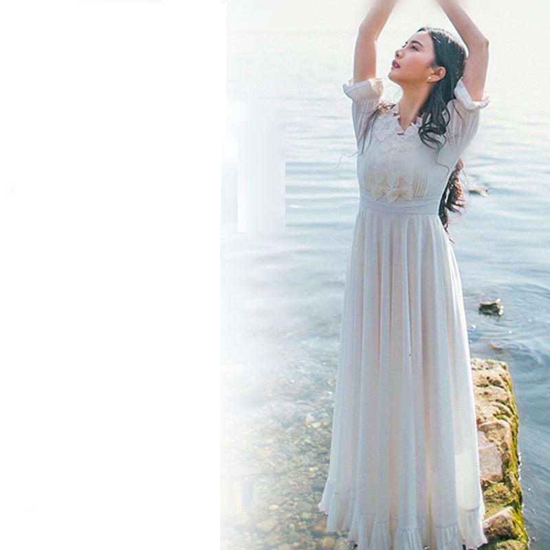 800円offクーポン有 Sale セール クーポン 白ワンピース マキシワンピース シフォンワンピース レディース ワンピース リゾートワンピ ホワイト S オシャレカントリー 通販 Yahoo ショッピング